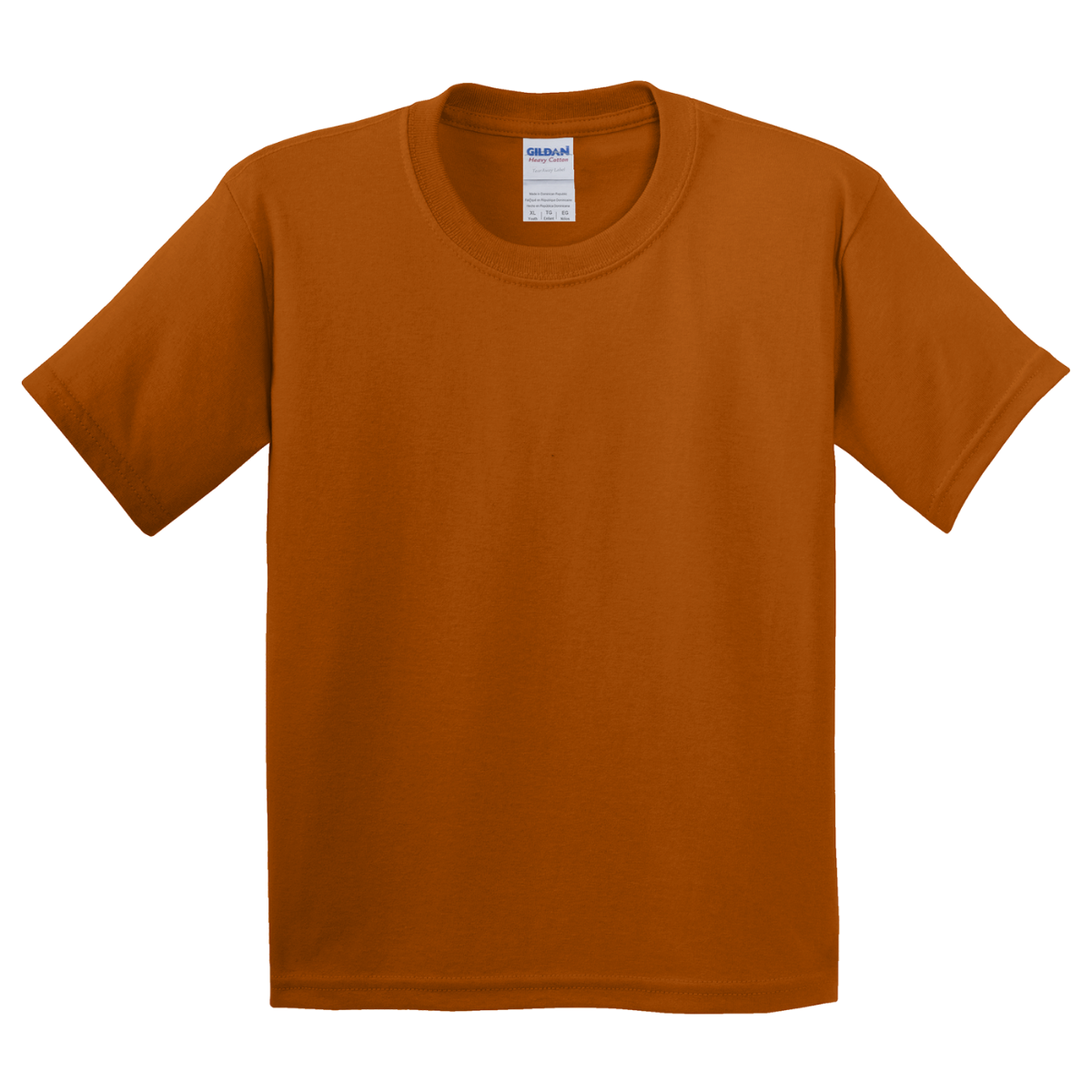 G500B Gildan Youth Heavy Cotton™ T-Shirt – Custom Print Blank Tee for Kids