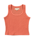 Textured Square Neck Tank