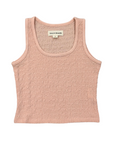 Textured Square Neck Tank