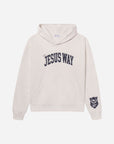 The Jesus Way White Down Hoodie