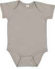 4424 Rabbit Skins Baby Bodysuit | Custom Infant Short Sleeve Bodysuit