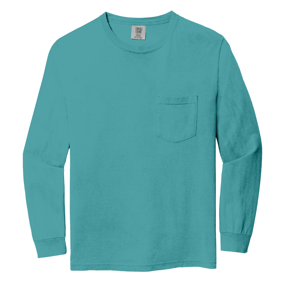 C4410 Comfort Colors® Custom Long-Sleeve Pocket Tee