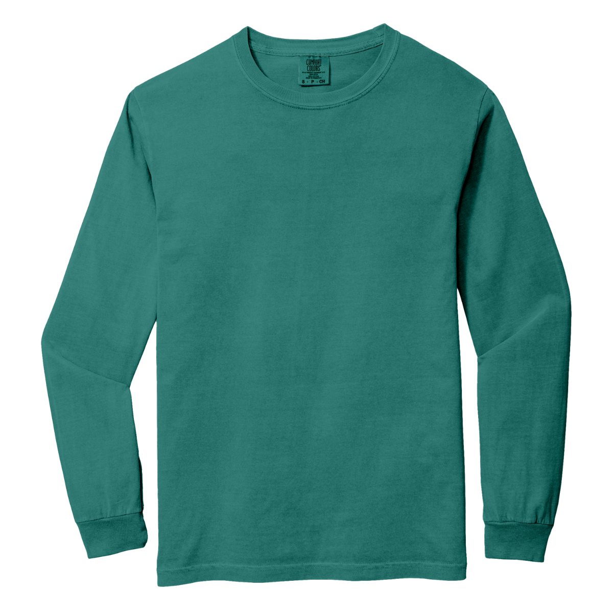 C6014 Comfort Colors Heavyweight Long-Sleeve T-Shirt – Garment-Dyed Custom Print Tee