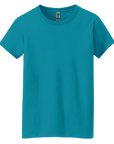 G500L Gildan Ladies' Heavy Cotton™ T-Shirt – Custom Print Fitted Tee for Women