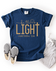 Be the Light – Youth Christian T-Shirt Inspired by Matthew 5:14