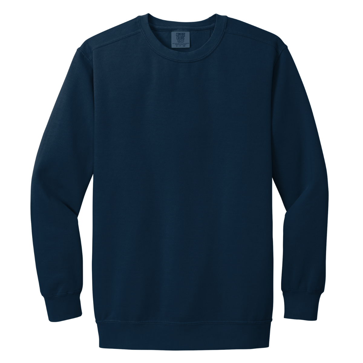 1566 Comfort Colors Adult Crewneck Sweatshirt – Garment-Dyed Custom Print Pullover