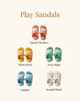 Play Sandal Sunset Meadow Kids Water Friendly Sandals