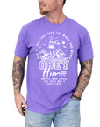 Obey Him – Mark 4:41 Men’s Christian T-Shirt