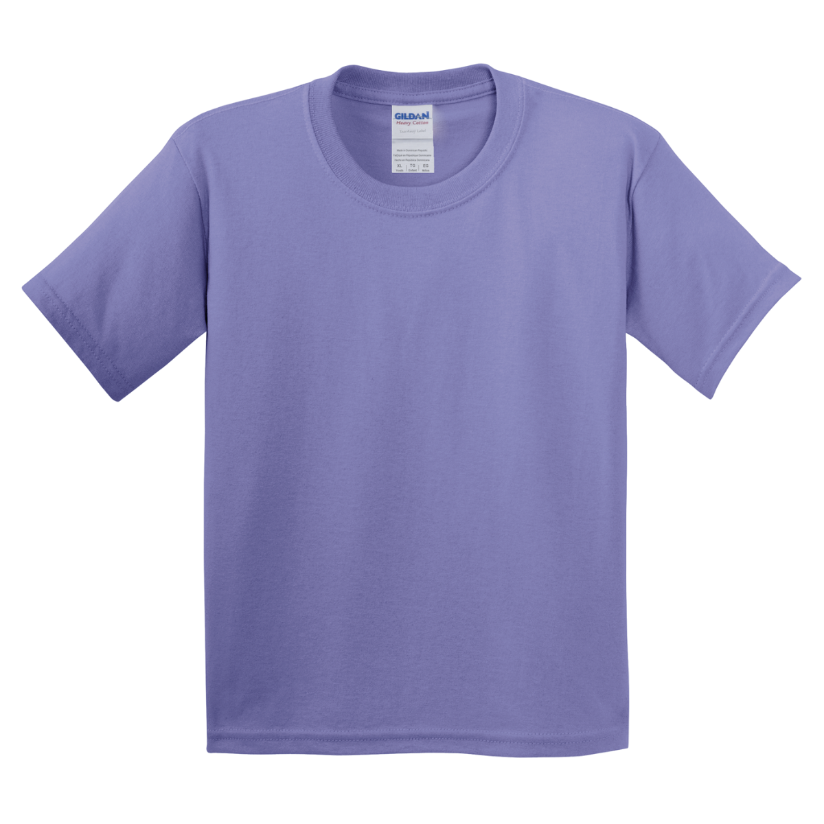 G500B Gildan Youth Heavy Cotton™ T-Shirt – Custom Print Blank Tee for Kids