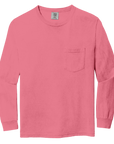 C4410 Comfort Colors® Custom Long-Sleeve Pocket Tee