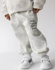 What a Friend in Jesus White Camo Kids’ Sweatpants