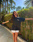 What a Friend in Jesus Heavyweight Tee – Black