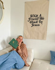 What a Friend in Jesus Tapestry