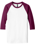 G570 Gildan® Heavy Cotton™ 3/4 Sleeve T-Shirt Custom Raglan Tee