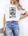 “I Will Make a Way in the Wilderness” – Isaiah 43:19 Women’s Christian T-Shirt
