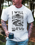 “I Will Make a Way in the Wilderness” – Isaiah 43:19 Men’s Christian T-Shirt