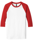 G570 Gildan® Heavy Cotton™ 3/4 Sleeve T-Shirt Custom Raglan Tee