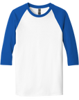G570 Gildan® Heavy Cotton™ 3/4 Sleeve T-Shirt Custom Raglan Tee
