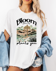 Bloom Where God Plants You – Women’s Christian T-Shirt