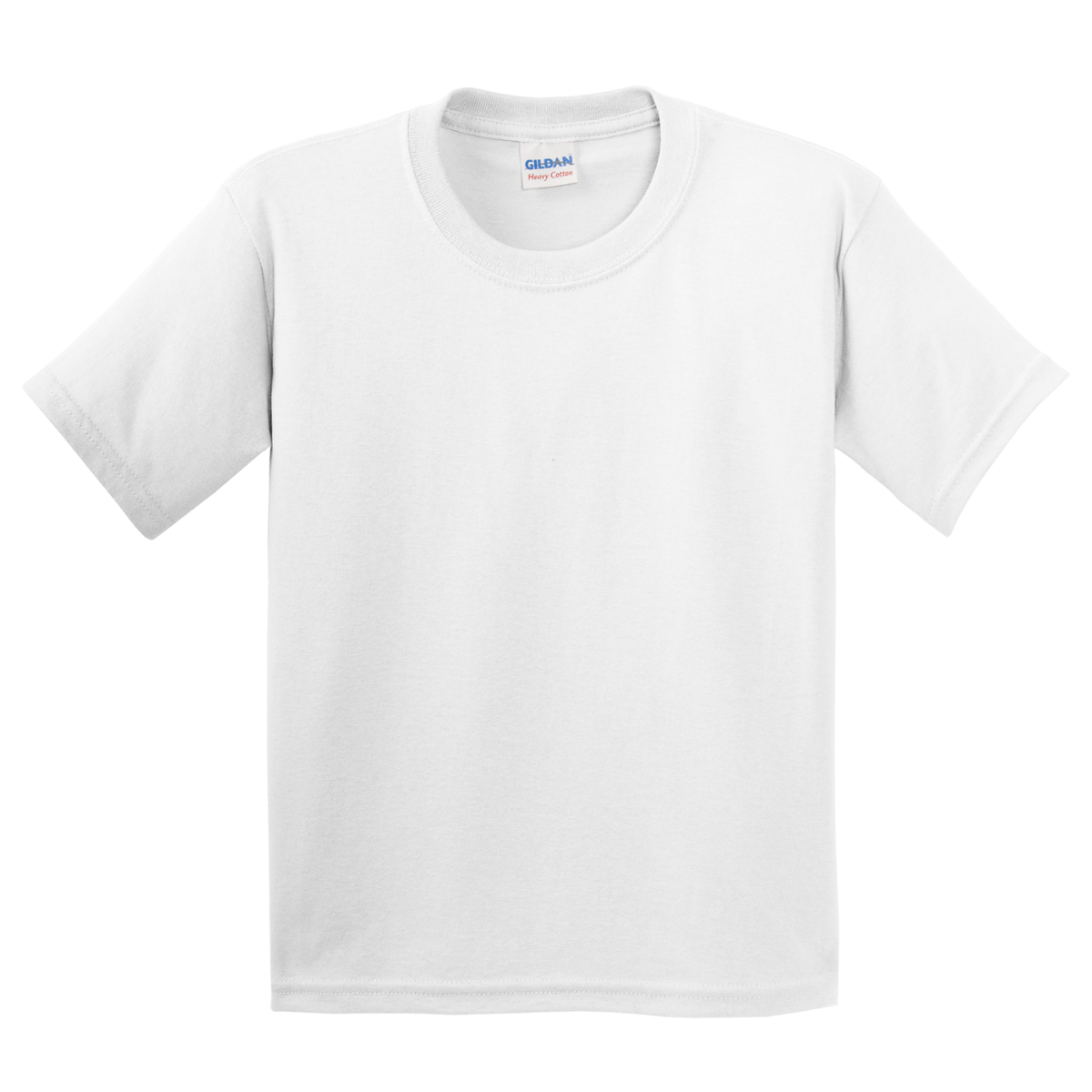 G500B Gildan Youth Heavy Cotton™ T-Shirt – Custom Print Blank Tee for Kids