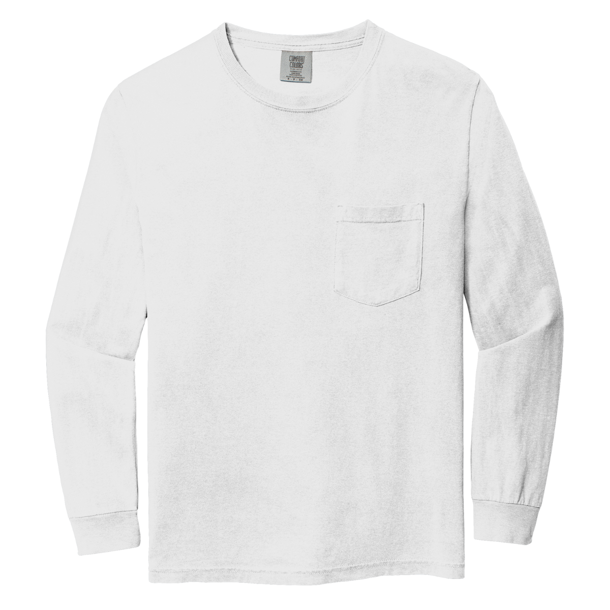 C4410 Comfort Colors® Custom Long-Sleeve Pocket Tee