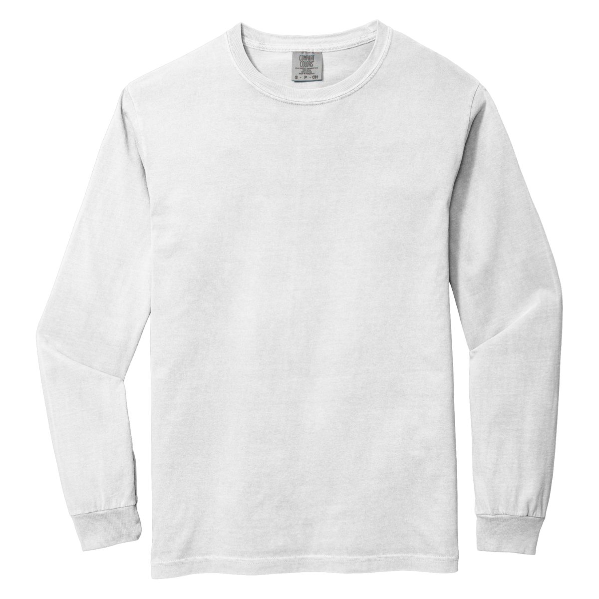 C6014 Comfort Colors Heavyweight Long-Sleeve T-Shirt – Garment-Dyed Custom Print Tee