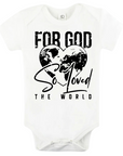 For God So Loved the World – Infant Christian Bodysuit (John 3:16)