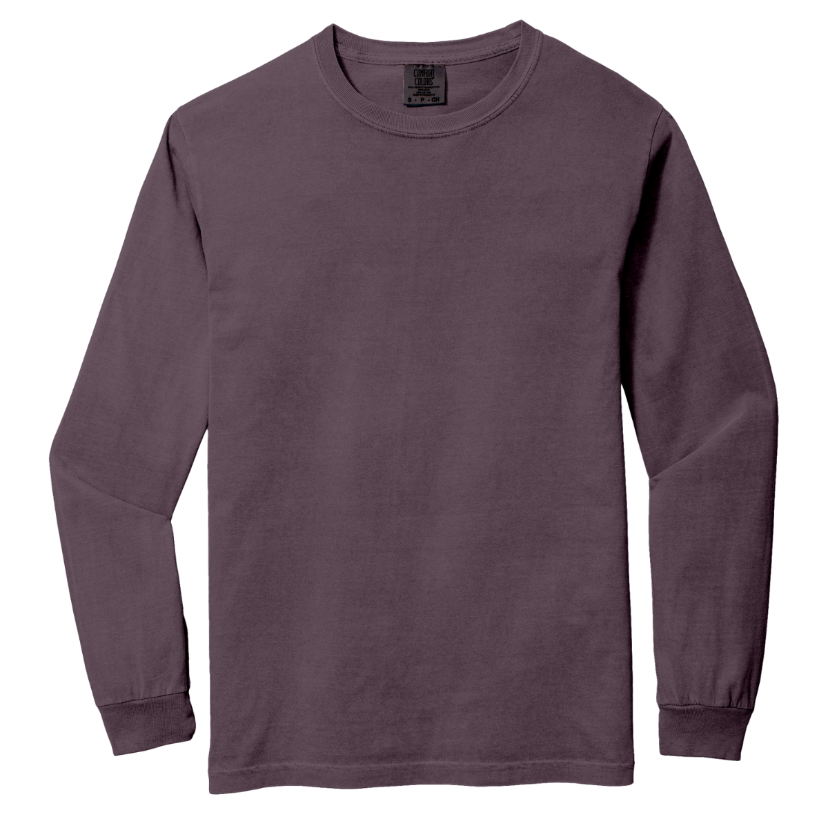 C6014 Comfort Colors Heavyweight Long-Sleeve T-Shirt – Garment-Dyed Custom Print Tee