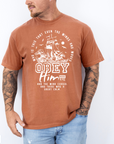 Obey Him – Mark 4:41 Men’s Christian T-Shirt