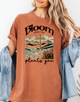 Bloom Where God Plants You – Women’s Christian T-Shirt
