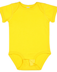 4424 Rabbit Skins Baby Bodysuit | Custom Infant Short Sleeve Bodysuit