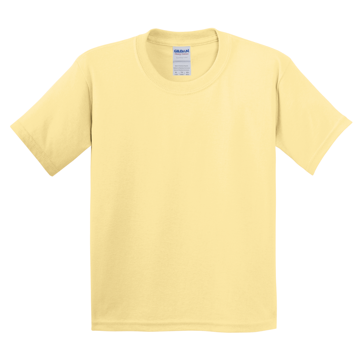 G500B Gildan Youth Heavy Cotton™ T-Shirt – Custom Print Blank Tee for Kids