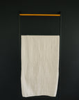 Taupe Stripe Muslin Swaddle Blanket