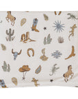 Desert West Luxe Fleece Burp Cloth