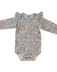 Dainty Meadow Ruffle Sleeve Bamboo Bodysuit