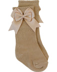 High Rise Bow Socks