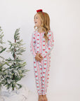 Bamboo Two Piece Set | Retro Candy Cane