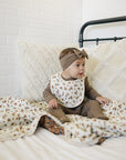 Venetian Floral + Autumn Bloom Lace Muslin Quilt