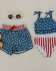 Stars and Stripes Bikini Set