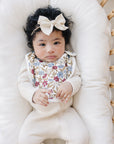 Desert Floral Classic Luxe Fleece Bib