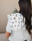 Desert West Luxe Fleece Burp Cloth