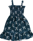 Bow Linen Dress