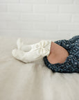 High Rise Bow Socks
