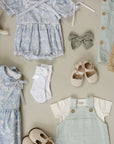 High Rise Bow Socks