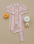 Bamboo Zip Romper | Boho Daisy