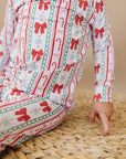 Bamboo Two Piece Set | Retro Candy Cane