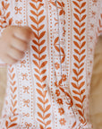 Bamboo Zip Romper | Boho Daisy