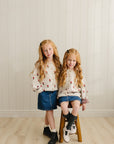 Dark Wash Denim Skirt