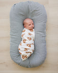 Teddy Bear Swaddle Blanket