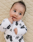 Bamboo Zip Romper | Monster Blaze